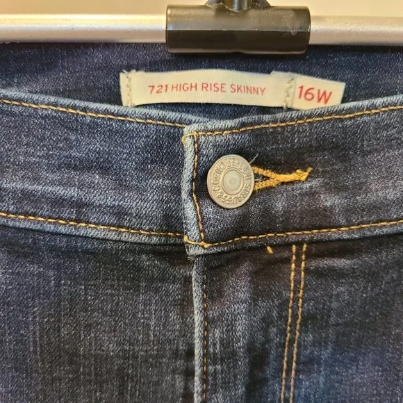Levi's Plus Size Womens 721 - Picture 5 of 7